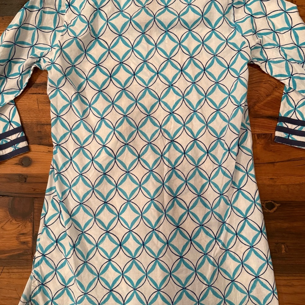 Roller Rabbitt - Geometric Patterned Tunic With B… - image 3